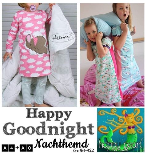 Happy Goodnight Gr. 86 - 152 Nachthemd
