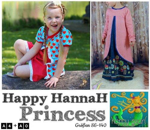 Happy HannaH Princess Kleid Gr 86-140
