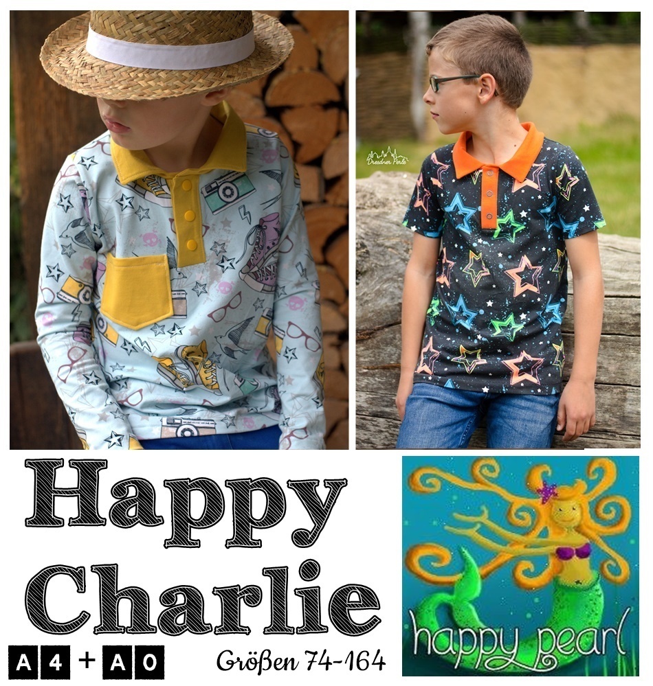 Happy Charlie Poloshirt Gr 74-164