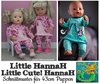 Little HannaH Tuniken für 43cm Puppen