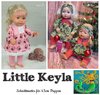 Little Keyla Tunika für 43cm Puppen