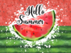 VORBESTELLUNG Jersey Panel Melone Hello Summer